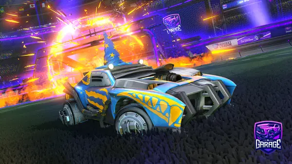 A Rocket League car design from SlimeyGamer1268