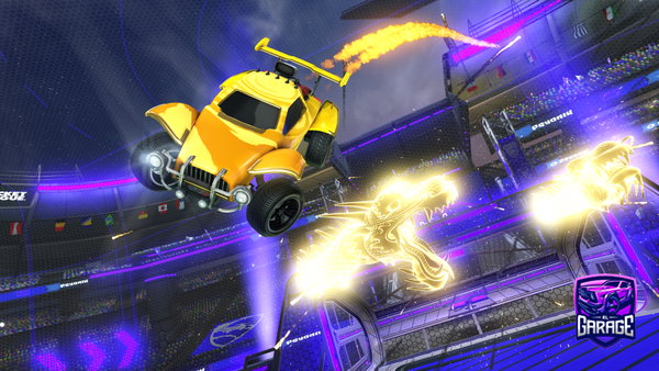 A Rocket League car design from Midnight7x