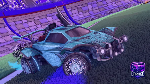 A Rocket League car design from -Goose-