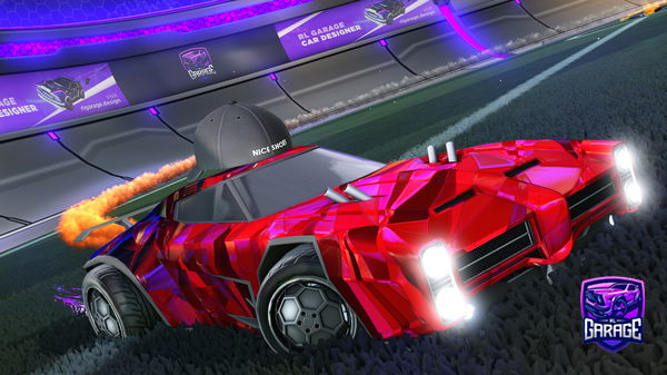 A Rocket League car design from CosmiK19