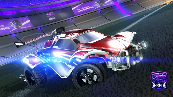 A Rocket League car design from TOXT3R