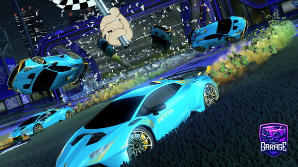 A Rocket League car design from tbjzl69