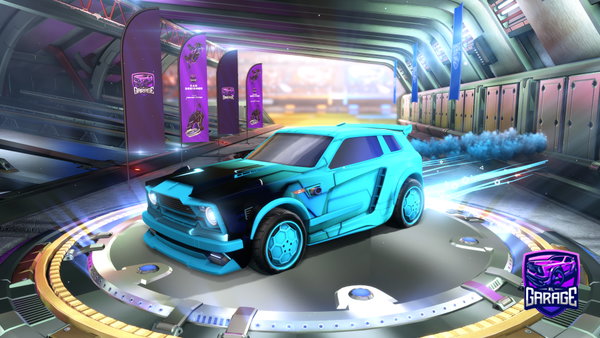 A Rocket League car design from Slimeyslimm