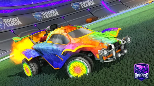 A Rocket League car design from Pipa_