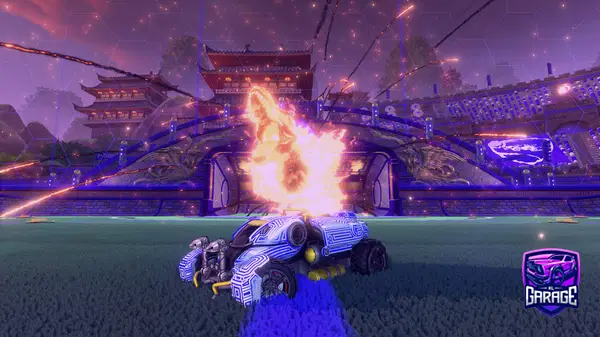 A Rocket League car design from Kingpotato7469