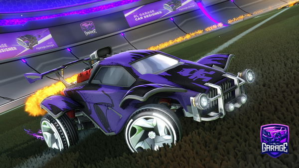 A Rocket League car design from Camilosaa