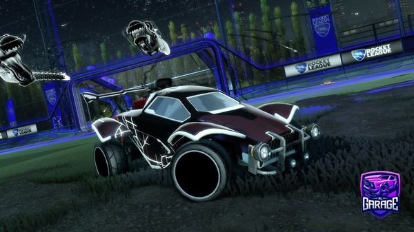 A Rocket League car design from ZakKingVII