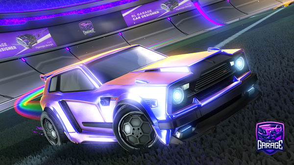 A Rocket League car design from Dxrkrl1