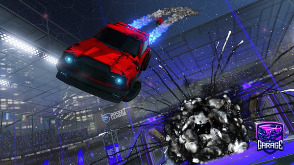 A Rocket League car design from ishaq_k06