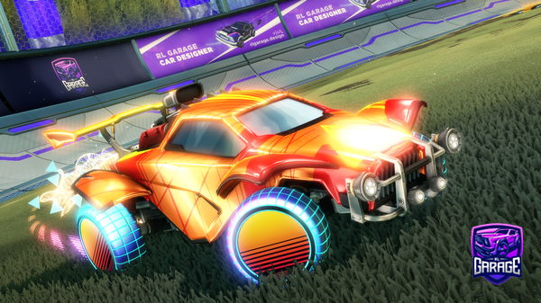 A Rocket League car design from Endslate