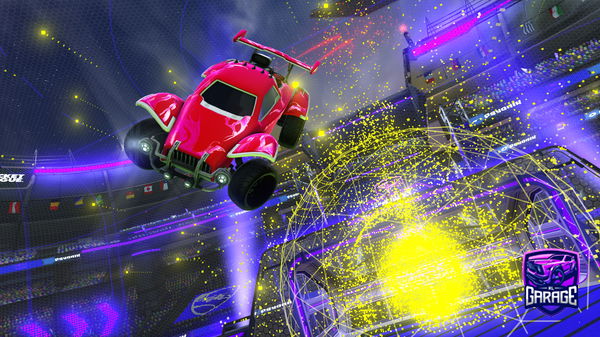 A Rocket League car design from LUKE187