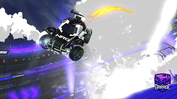 A Rocket League car design from Tertz