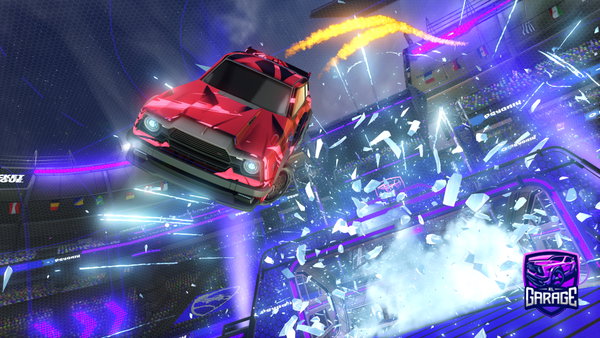 A Rocket League car design from HarryTardato