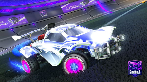 A Rocket League car design from Jcompo