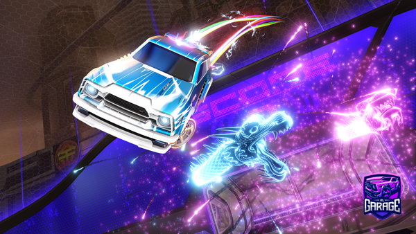 A Rocket League car design from Ess9m
