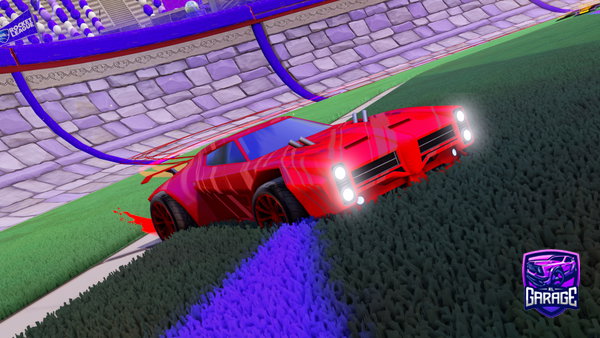 A Rocket League car design from baby_noodles