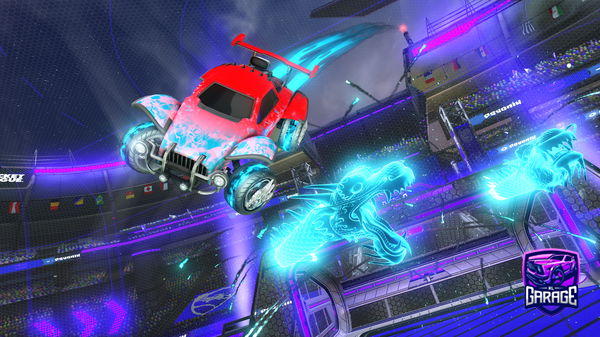 A Rocket League car design from southo