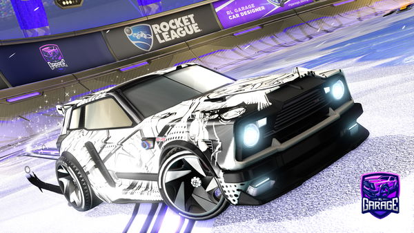 A Rocket League car design from microcyan