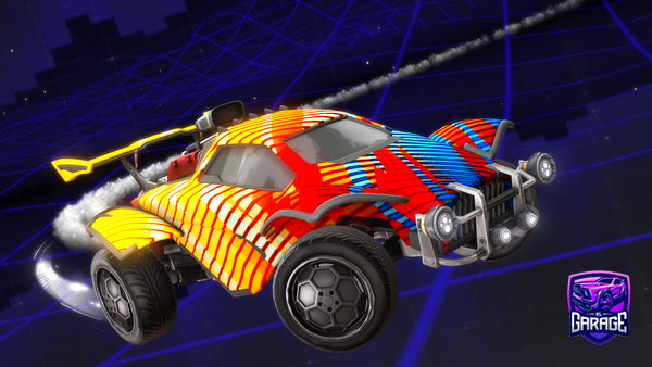A Rocket League car design from Not_NRG_Nathan