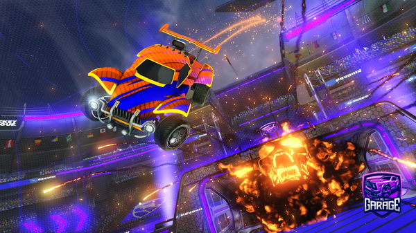 A Rocket League car design from CreeeperboyJB2231