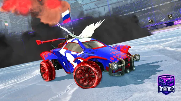 A Rocket League car design from UltraBasedSigma