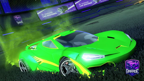 A Rocket League car design from Weshar