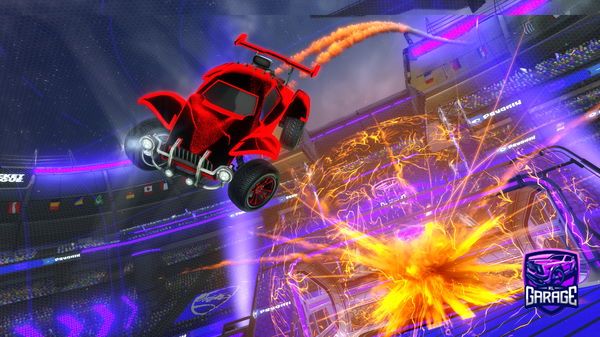 A Rocket League car design from xTR1zE