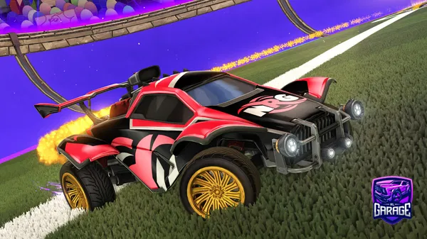 A Rocket League car design from Mat_Pro_21