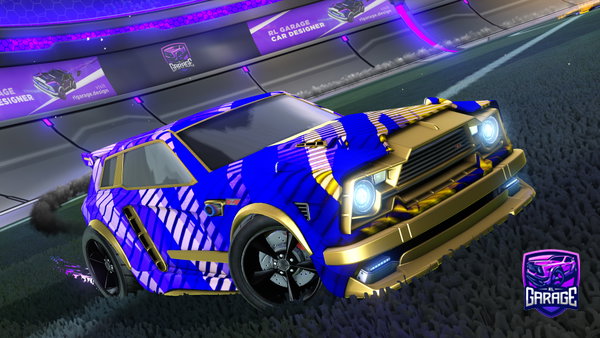 A Rocket League car design from not_tigasnoz02