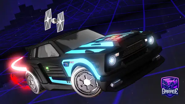A Rocket League car design from sjsharkie777