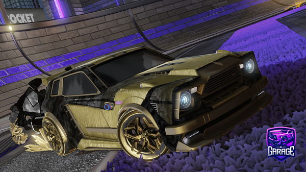 A Rocket League car design from 2REAL2010