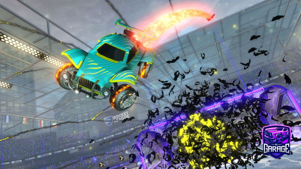 A Rocket League car design from lkuuh