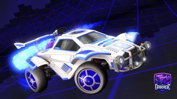 A Rocket League car design from leoshredz