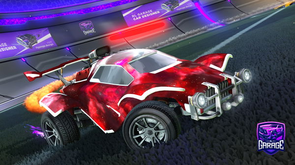 A Rocket League car design from Tym_2019