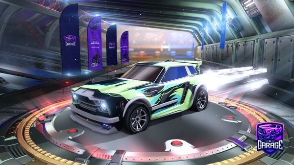 A Rocket League car design from Sparxy3115