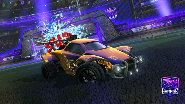 A Rocket League car design from FerxiRl