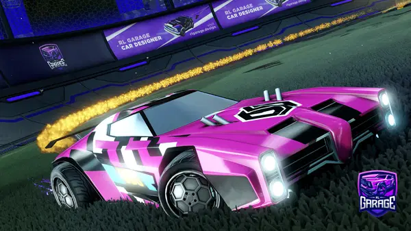 A Rocket League car design from Letsgo12