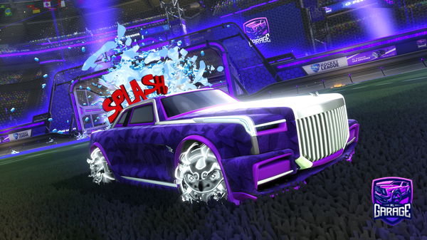 A Rocket League car design from pozzitive77