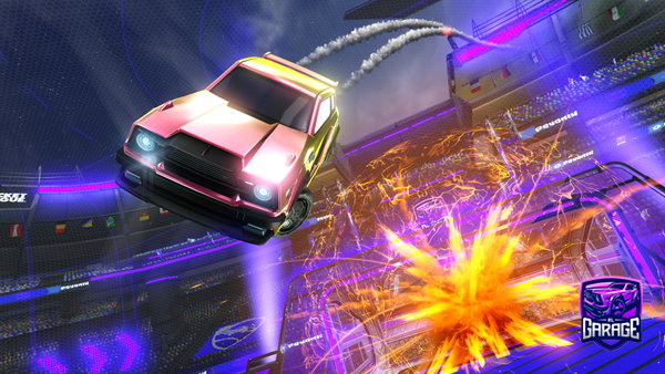 A Rocket League car design from xFrizzles-_-