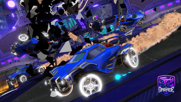 A Rocket League car design from DrAg0N75