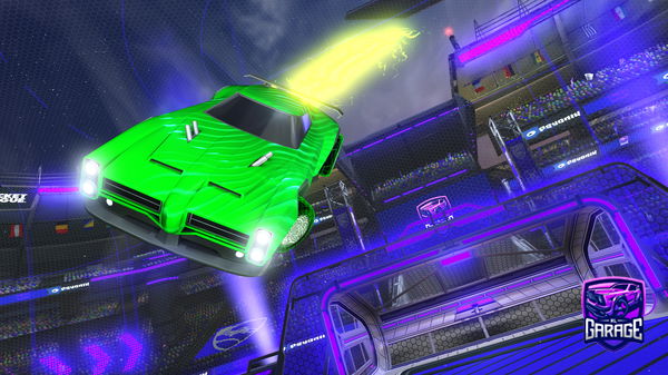 A Rocket League car design from Bigbobby007