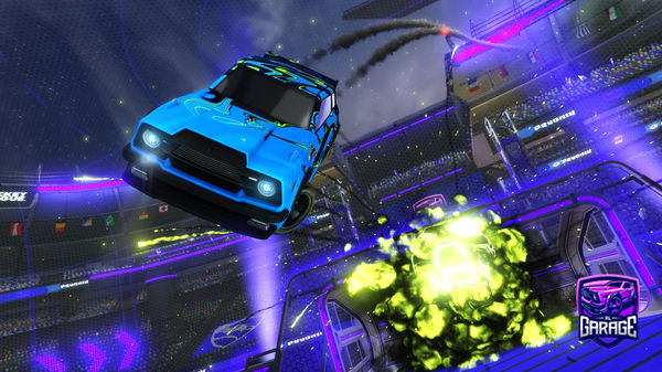 A Rocket League car design from Ricky21