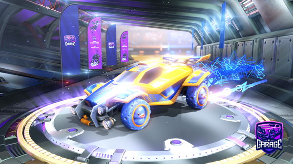 A Rocket League car design from 5t3rg05