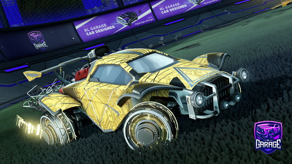 A Rocket League car design from BblazeE