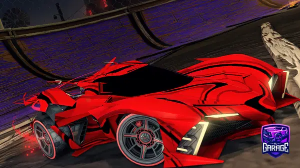 A Rocket League car design from Hybrid-RL