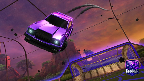 A Rocket League car design from DOGSOLOBR0