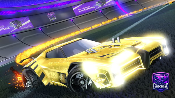 A Rocket League car design from JoeosengX