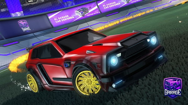 A Rocket League car design from Trade-God-CCG