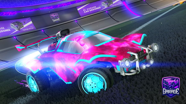 A Rocket League car design from RubixCubix21