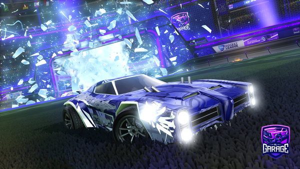 A Rocket League car design from ESG-KAMI
